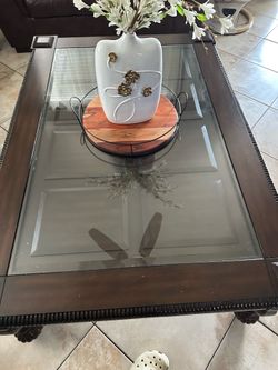 Two Living Room Table Sets