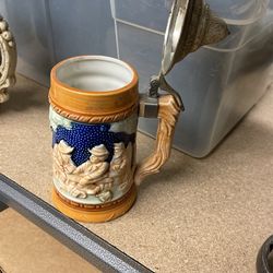 Decorative Stein With Lid