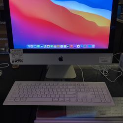 21.5” iMac Desktop Computer - Intel i5 Processor - 8GB of RAM - 256 GB SSD