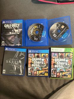 X box and ps4 video game bundle