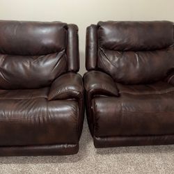 Leather Recliner 