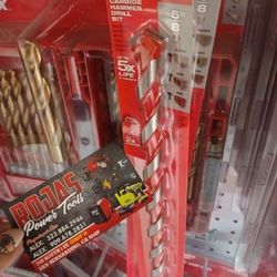 Milwaukee Carbide Hammer Drill Bit 5/8" 