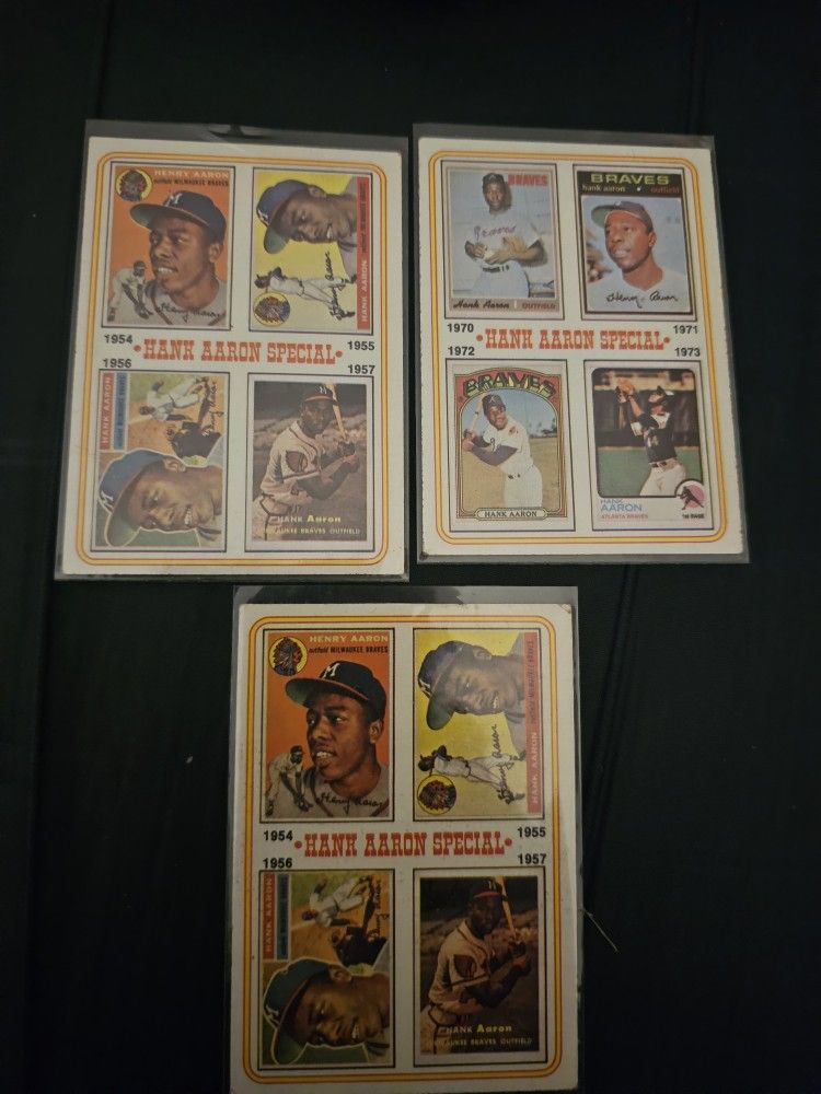 3 - 1974 Hank Aarron 