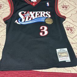 Og Authentic Allen Iverson Jersey Mitchell & Ness
