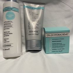 Parmagel Facial Kit Moisturizing Hydra Cleanse, Enzyme Ex-Cell, DN-24 Hydracreme