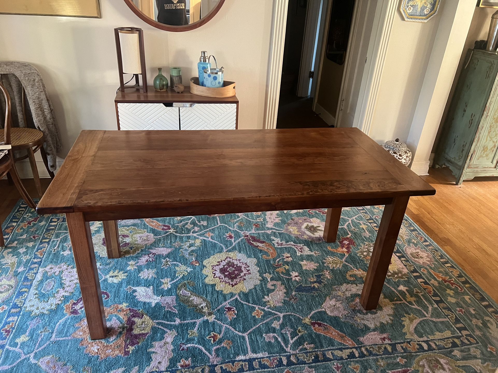 Beautiful Hand Built Dining Table: Please Read Description 