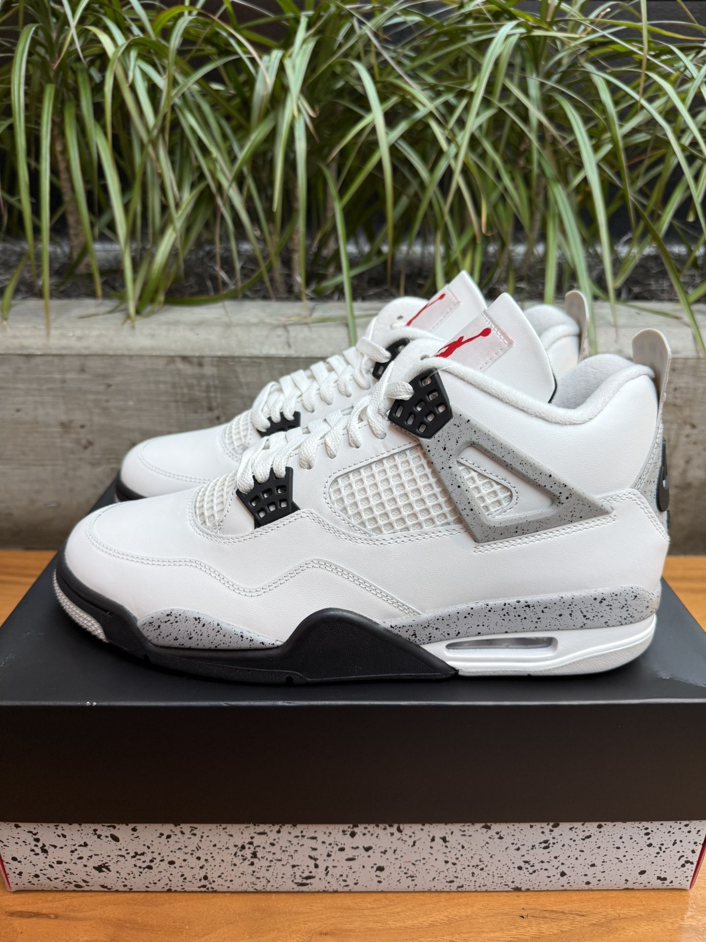 Nike Air Jordan 4 Retro White Cement FV5029-100 Men’s Sizes 10.5, 11, 11.5 & 12