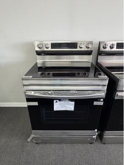 Samsung electric glass top stove