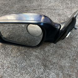 04 - 2006 Mazda 3 Driver Left Side View Power Door Mirror Blue 