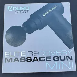 Aduro Sport Elite Recovery Massage Gun Mini 6 Speed w/ 4 Heads NEW