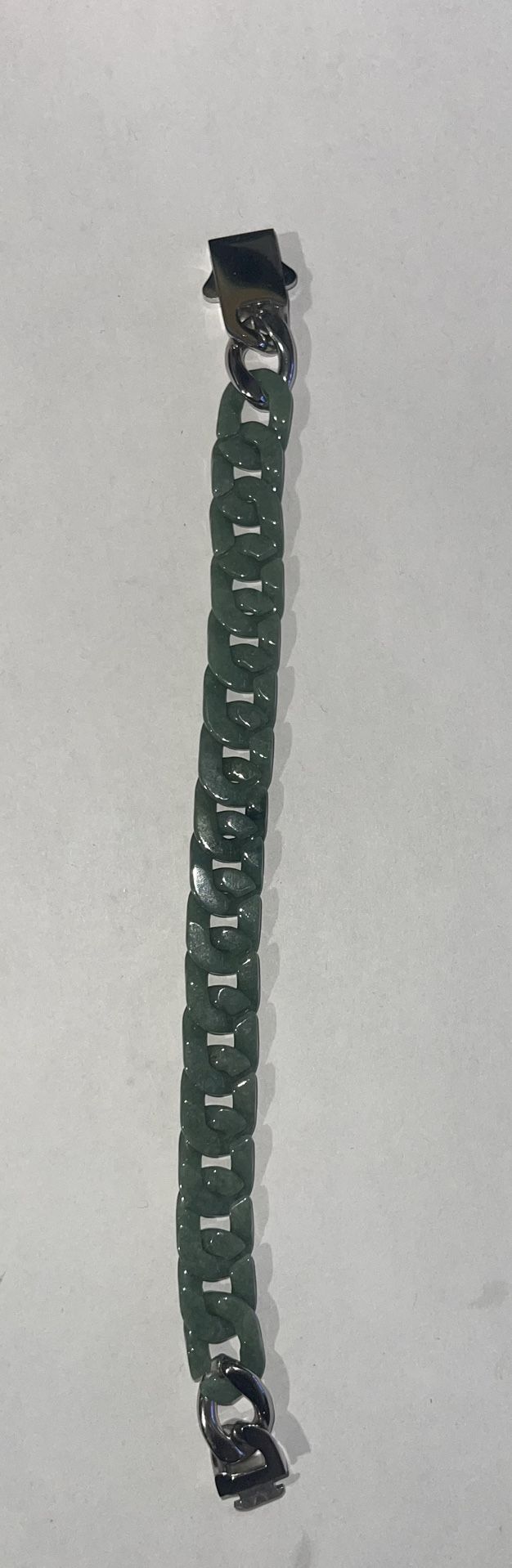 Cuban Link Jade Bracelet