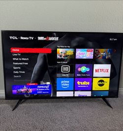 42" Roku Smart Tv (Free Delivery)