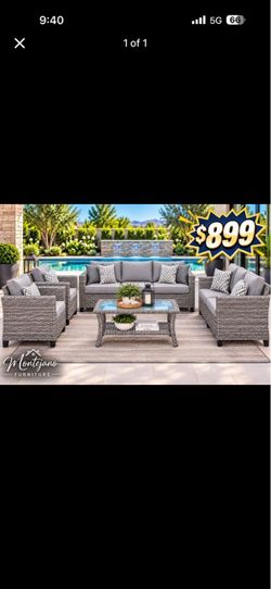 Patio furniture set