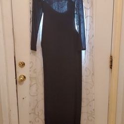 Long Sleeve Black Dress