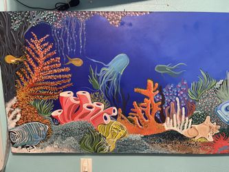 Ocean Painting On Canvas One Of A Kind