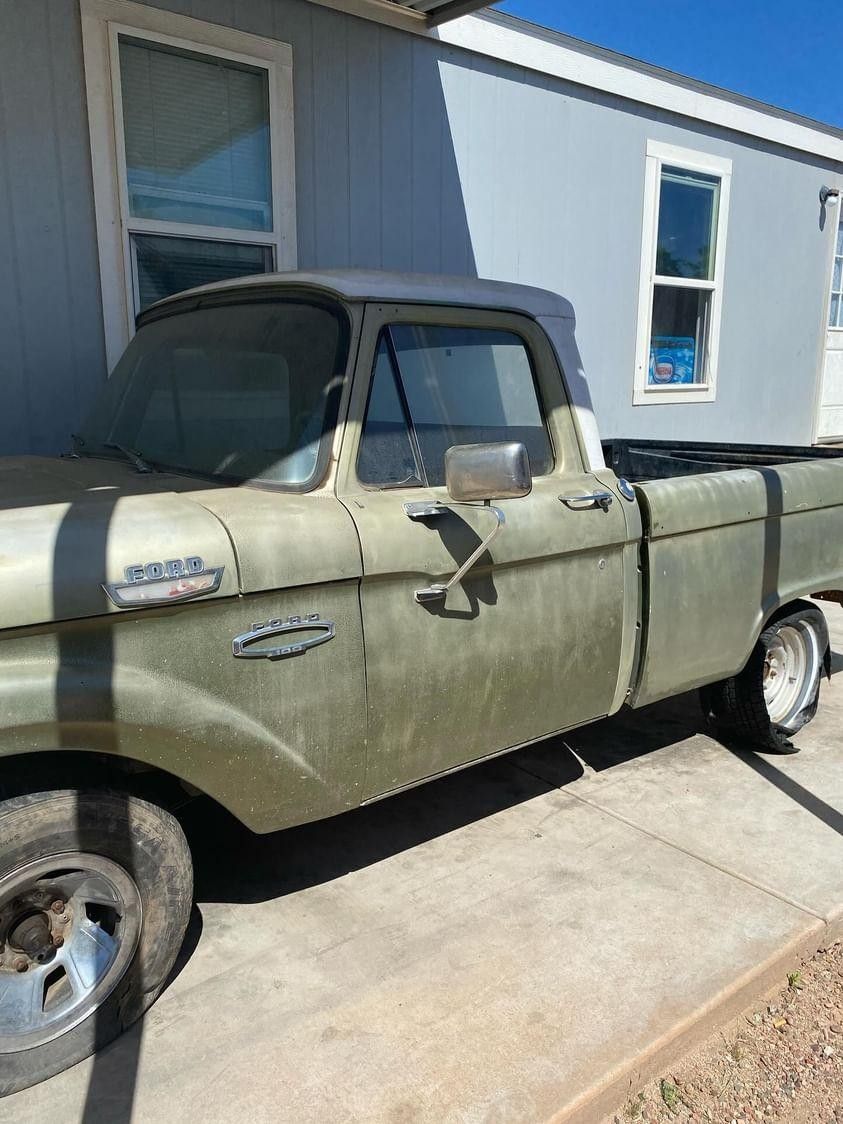 1964  Ford F100 Short Bed V6 Line Engine 