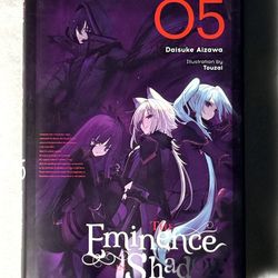 The Eminence in Shadow Volume 5 Hardcover Light Novel English Yen On - Manga