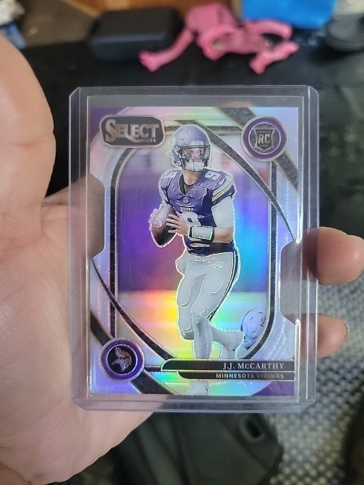 JJ McCarthy Silver Die Cut