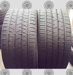275 45 20 Continental Cross Set of 4 Used Super Clean Set
