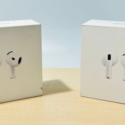 Apple AirPods 4 NEW APPLE SEALED With Warranty $125 Each