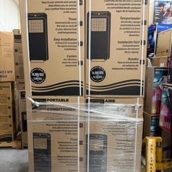 14000btu Portable Ac By Delonghi With UV-C Technology Kills Viruses And Germs.  Complete Set New.  90 DAYS Warranty 