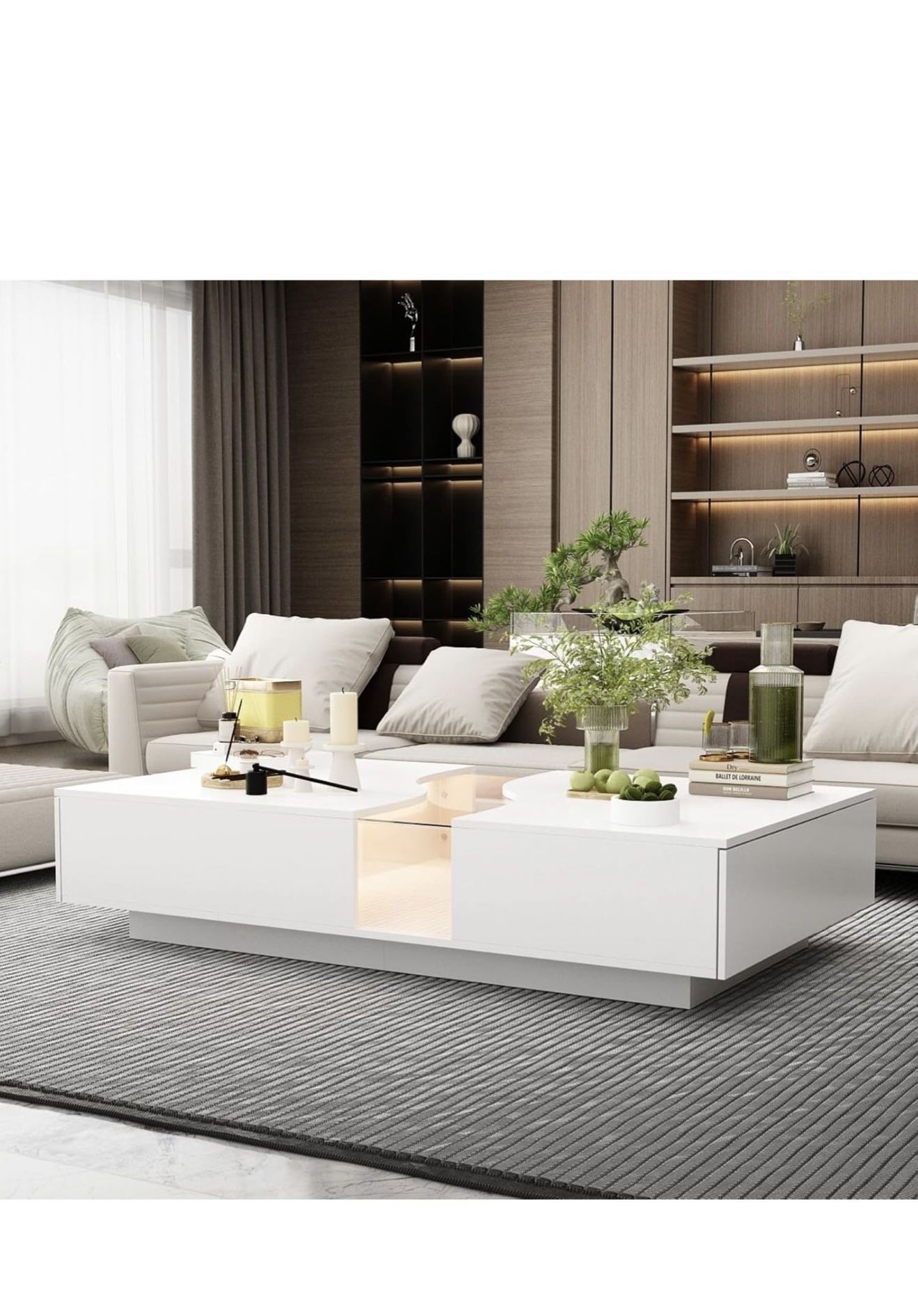 White Coffee Table 