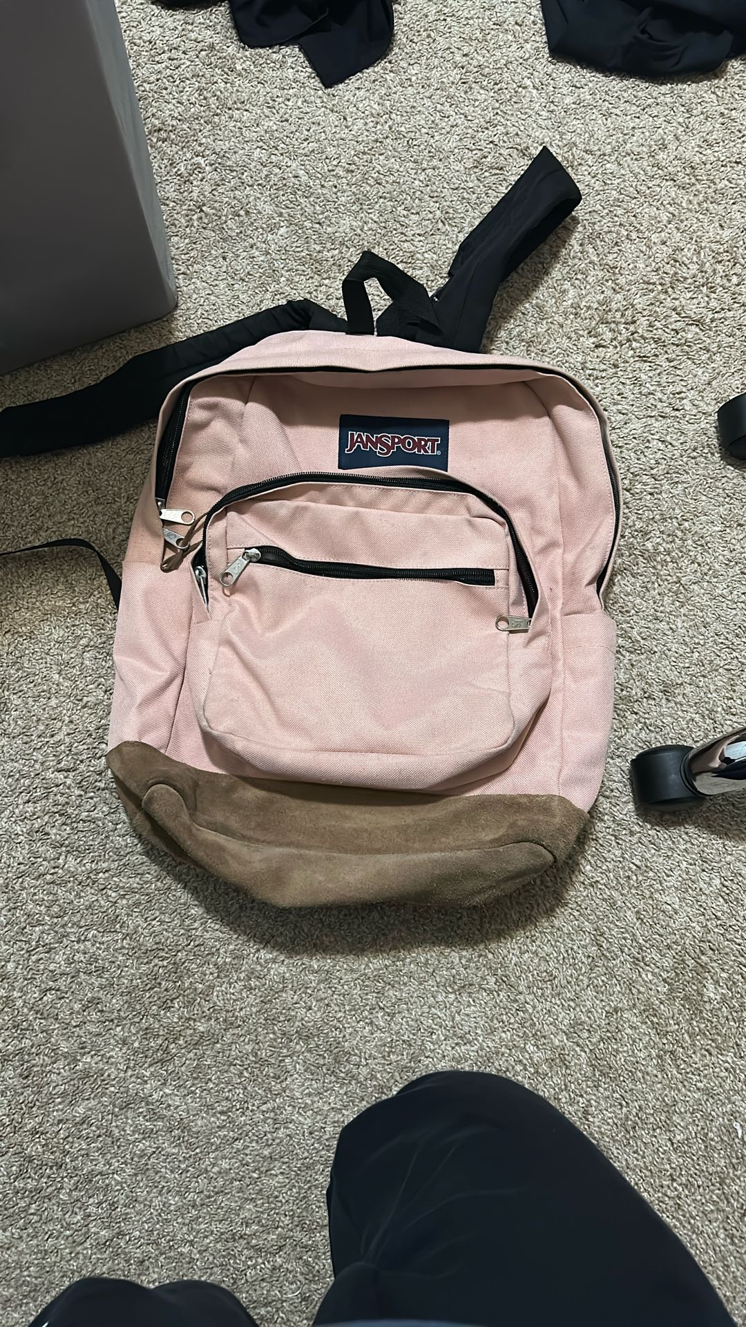 pink jansport backpack