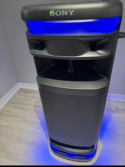 Sony ULT TOWER 10 Bluetooth Wireless Party Speaker, Illuminated LED, Black