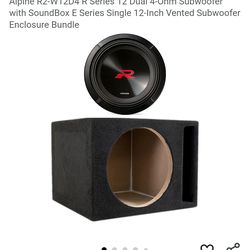 Alpine type r 12 inch sub in box