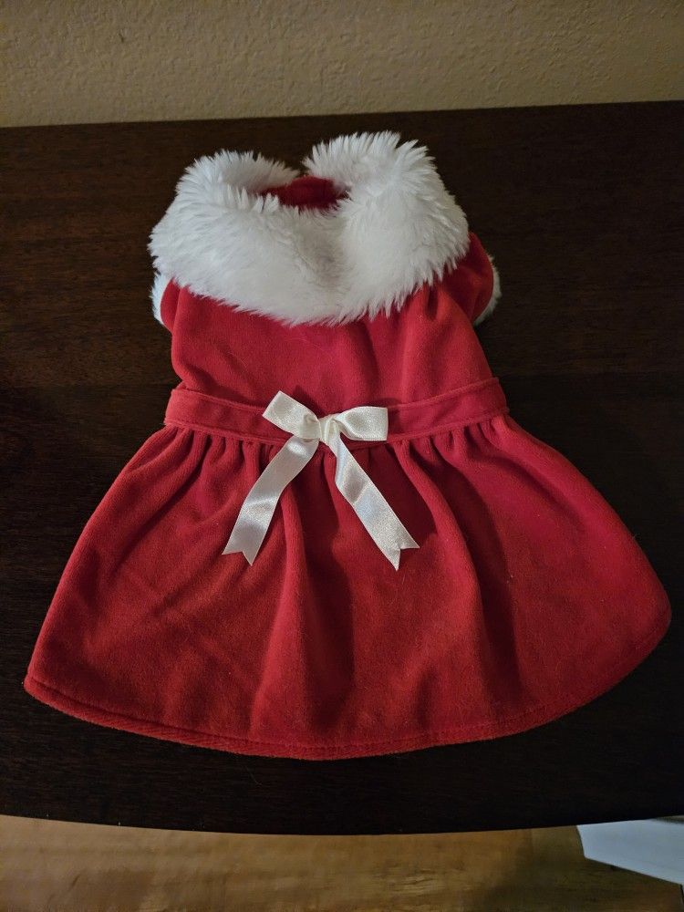 Small Dog Christmas Dress