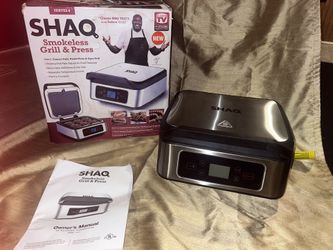 Shaq Smokeless Grill & Press