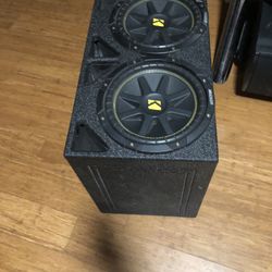 10 Inches Kicker 1000 Watts 