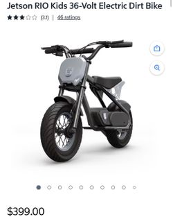 Jetson RIO Kids 36-Volt Electric Dirt Bike