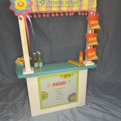American Girl Doll Taco Stand