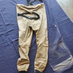  Patagonia Fishing Guidewater Waders Belted Suspender Pants Size XL 