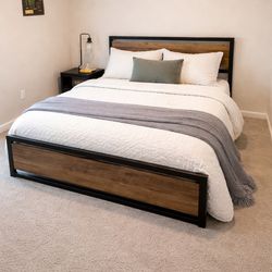 Queen bed frame