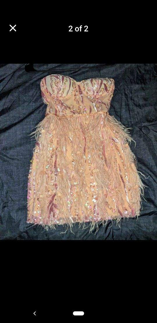 Sequin Mini Dress