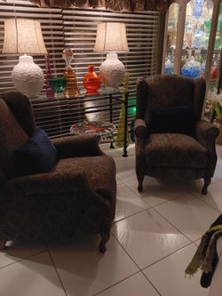 Pair of recliners
