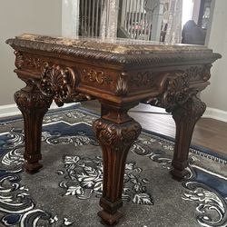Marble table