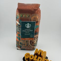 Starbucks Pike Place Roast Whole Bean 16 oz Medium Roast
