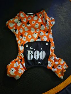 wagwear Ghost Print BOO Dog Costume