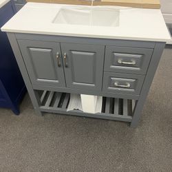 42 Inch Vanity With Quartz Top