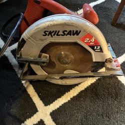 Circular Saw With Blade Attached