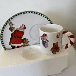 Santas Plate For Cookies