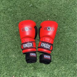 Ringside Boxing Gloves With Straps