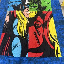 Beautiful marvel, comic Blanket