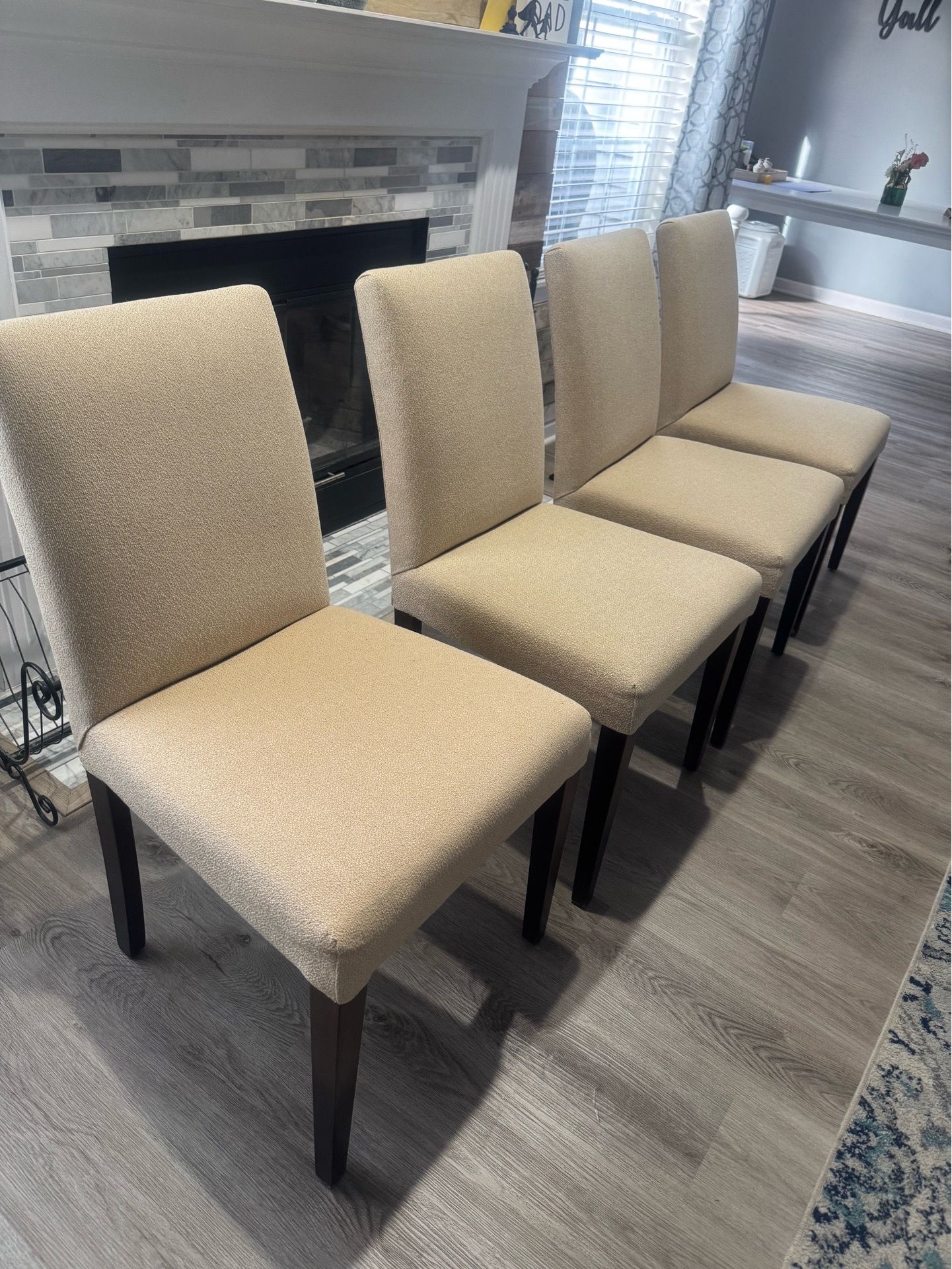 Room & Board Peyton Dining Chairs (Set of 4) – Upholstered, Great Condition