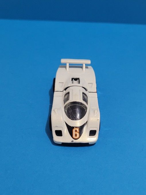 1983 Hot Wheels #6 Sol-Aire White Diecast Car W/ Black Yellow Hatch Opens.