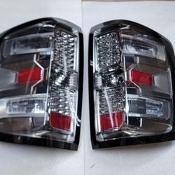 14-18 Chevrolet Silverado LED Taillights Luces Traseras Calaveras Focos Luces Chevy