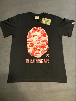 Bape black abc pink t shirt
